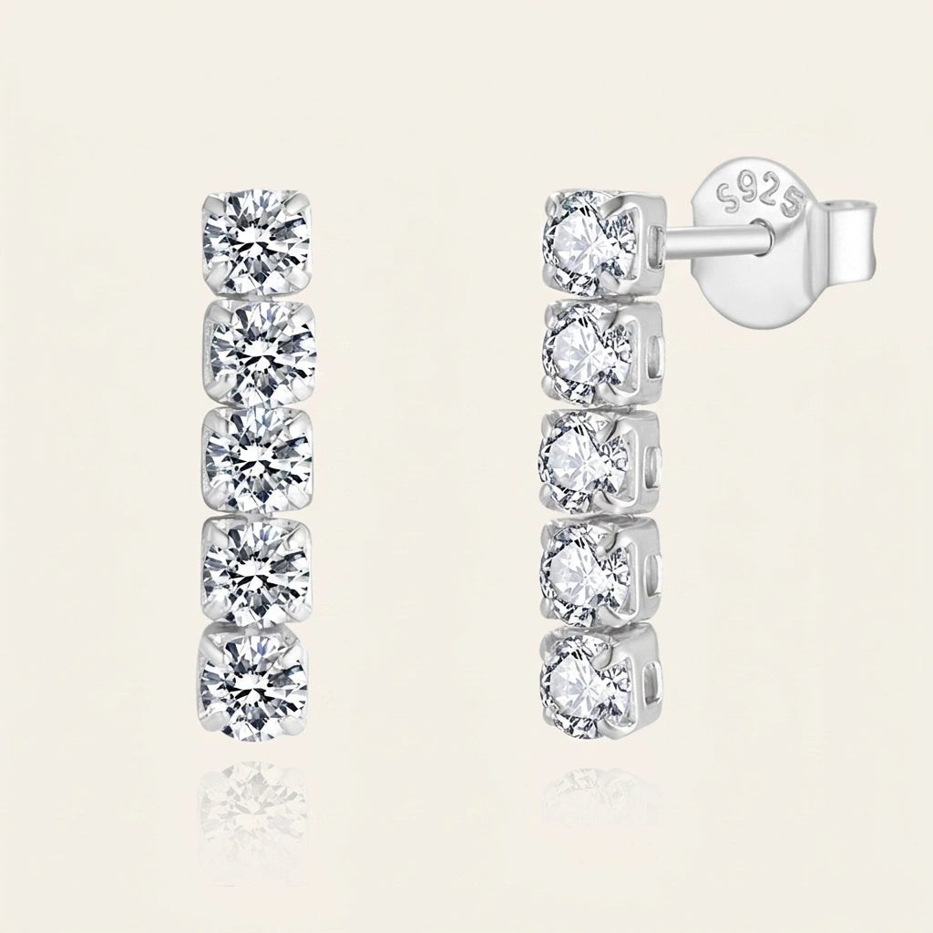 Cinq Drop Earring