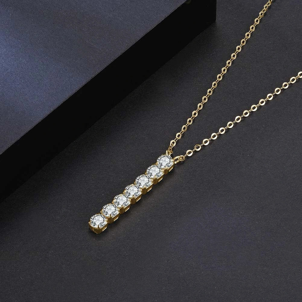 Cinq Drop Necklace